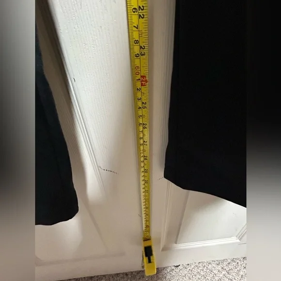 Adidas Black Pants - Size Large - Pockets - 100% Polyester - Picture 2 of 4